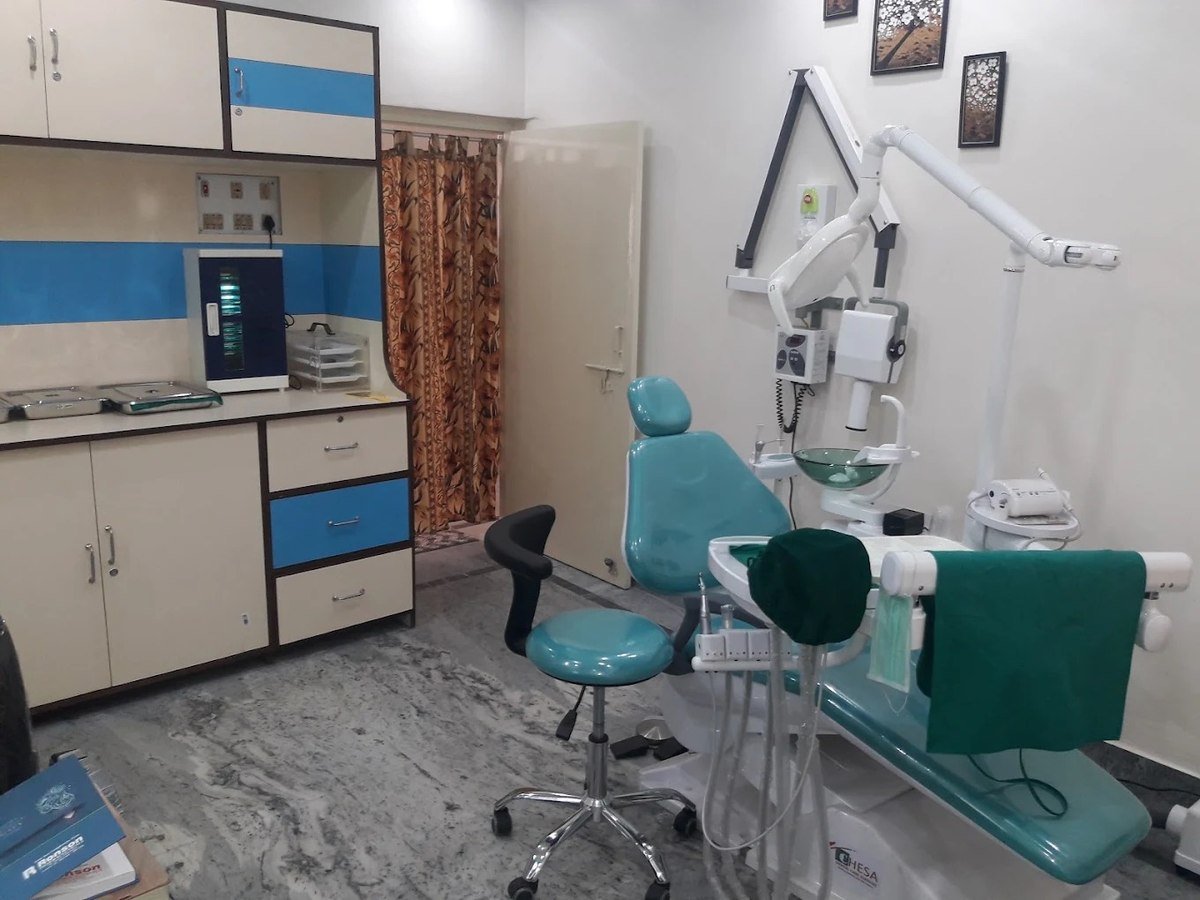 Treatment room at Khushi Dental Care